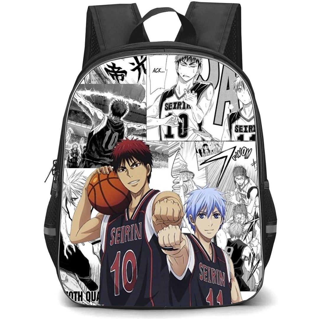 Kuroko's Basketball Backpack StudentPack - Kuroko Tetsuya and Kagami Taiga Comic Art Collage