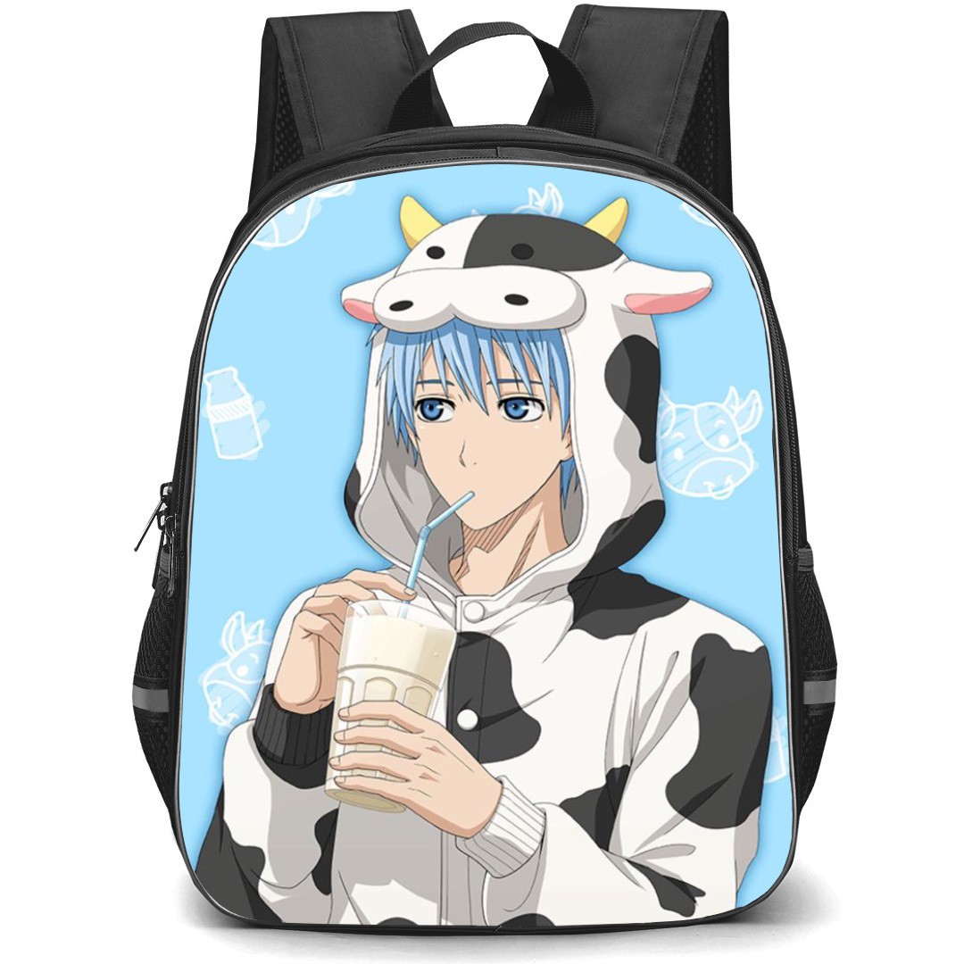 Kuroko's Basketball Kuroko Tetsuya Backpack StudentPack - Kuroko Tetsuya Cow Costume Illustration