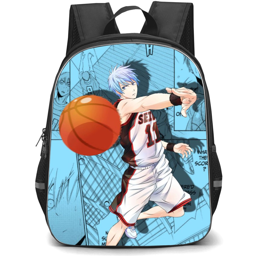 Kuroko's Basketball Kuroko Tetsuya Backpack StudentPack - Kuroko Tetsuya Portrait Comic Art Background