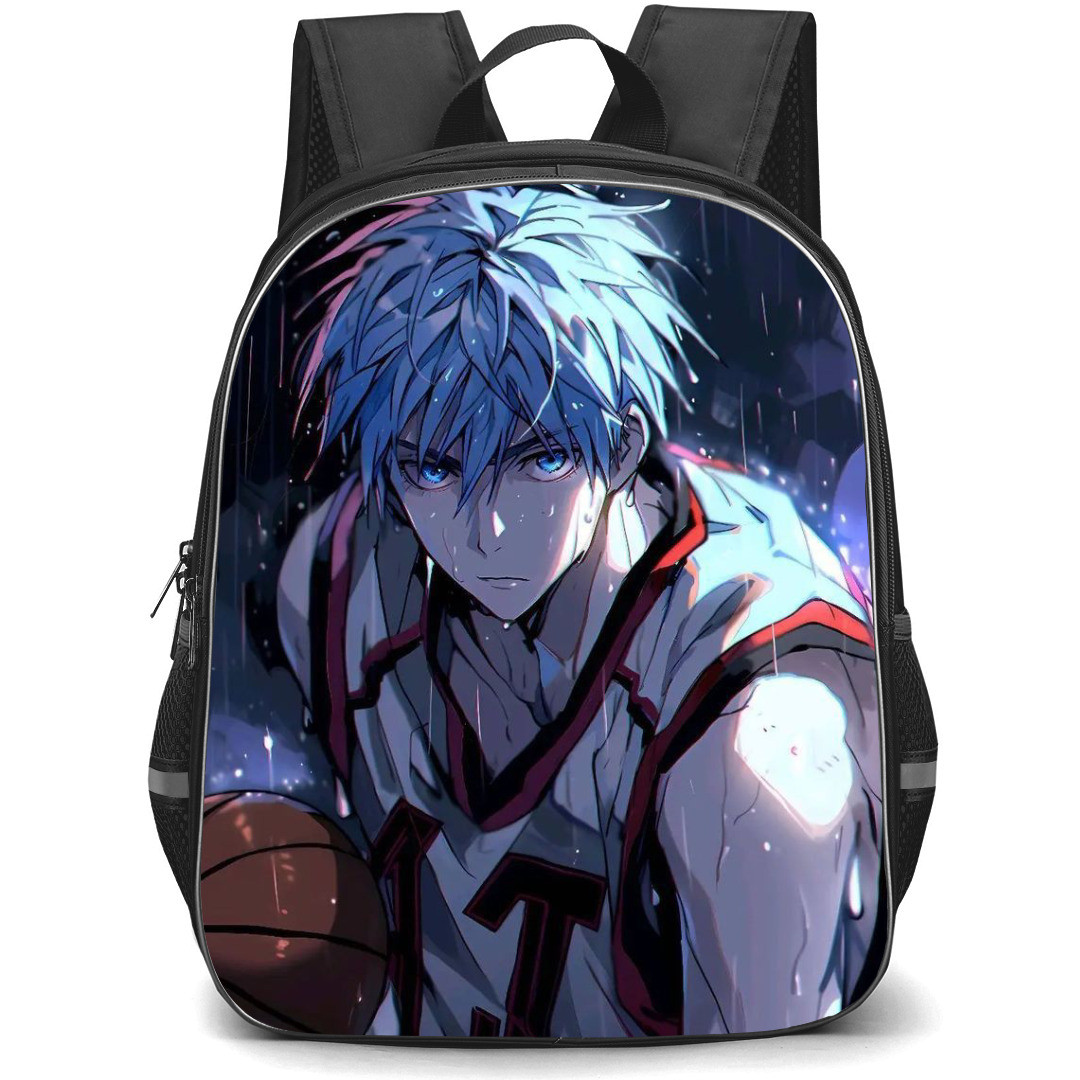 Kuroko's Basketball Kuroko Tetsuya Backpack StudentPack - Kuroko Tetsuya Portrait Raining Background