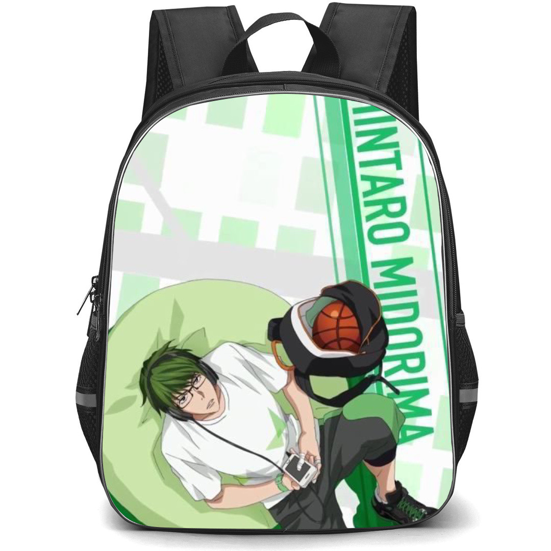 Kuroko's Basketball Midorima Shintaro Backpack StudentPack - Midorima Shintaro Sitting Illustration