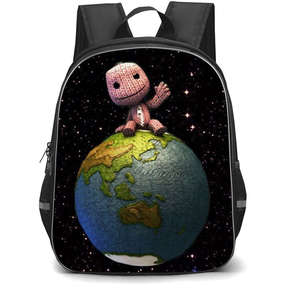 LittleBigPlanet Sackboy Backpack School Bag StudentPack - Sackboy Float Sitting Space Poster