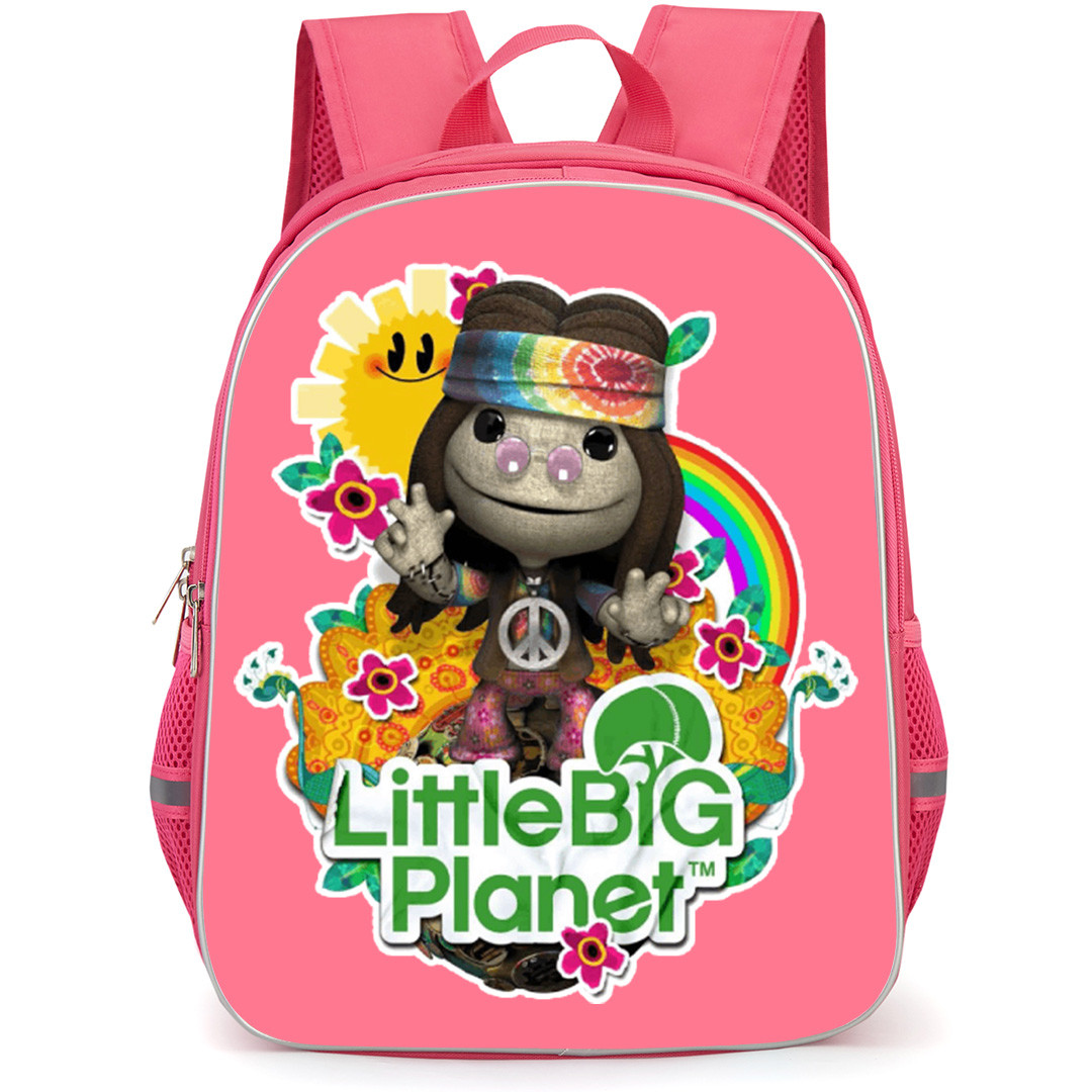 LittleBigPlanet Sackboy Backpack School Bag StudentPack - Sackboy Hippie Series Poster