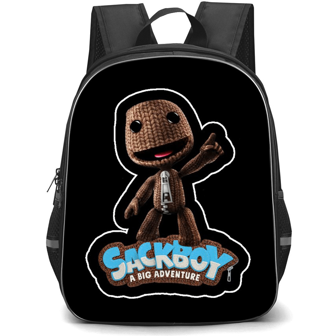LittleBigPlanet Sackboy Backpack School Bag StudentPack - Sackboy Smiling Portrait Sticker