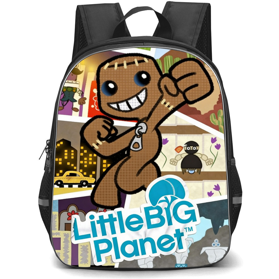 LittleBigPlanet Backpack School Bag StudentPack - LittleBigPlanet Series Comic Art Poster