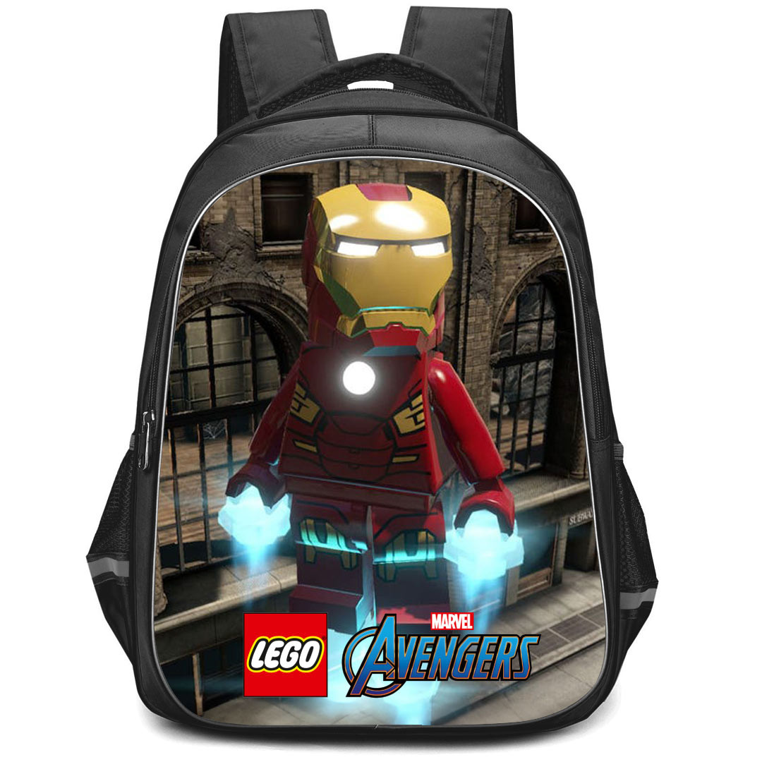 LEGO Marvel Avengers Iron Man Backpack StudentPack - Iron Man Flying Poster