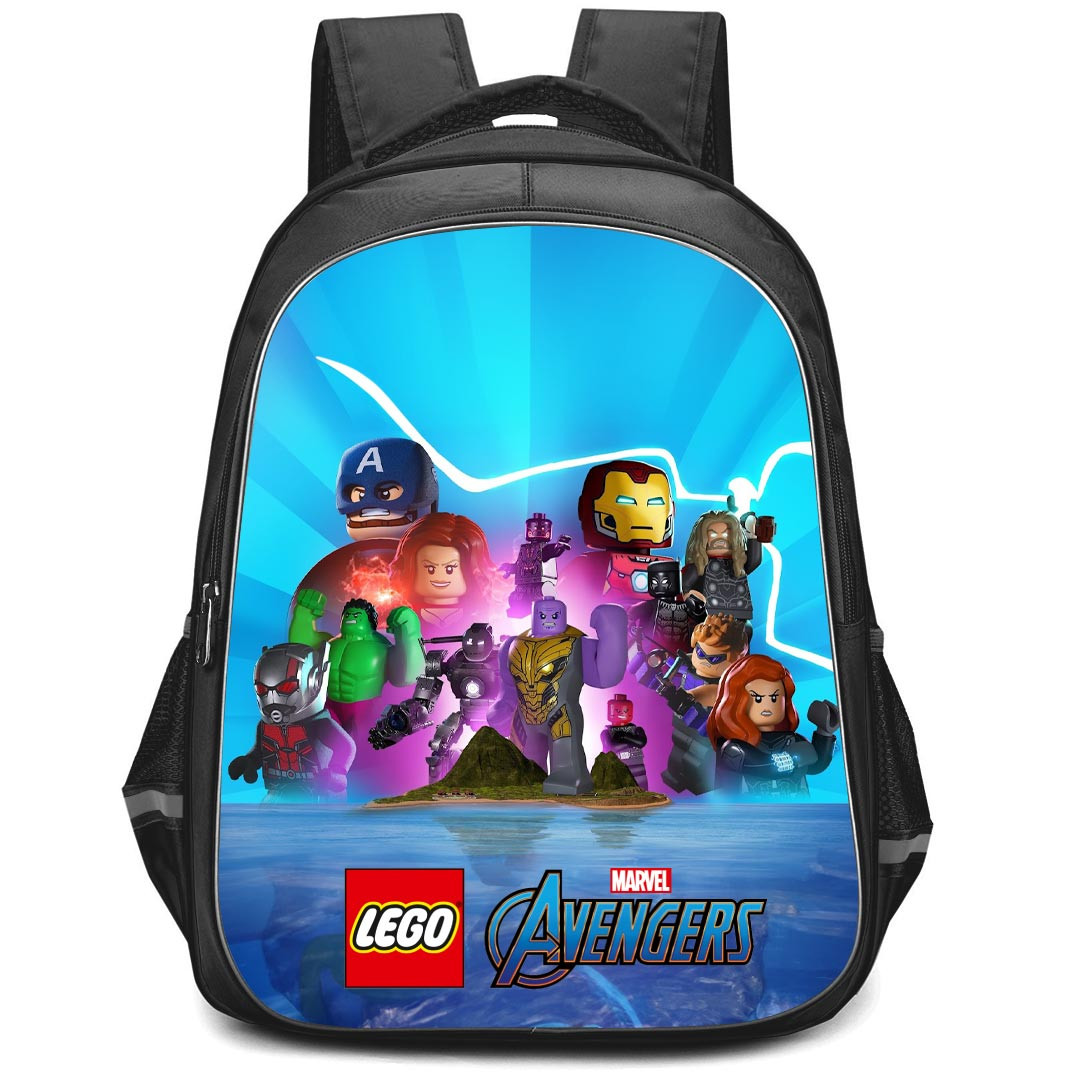 LEGO Marvel Avengers Backpack StudentPack - LEGO Marvel Avengers Time Twisted Poster