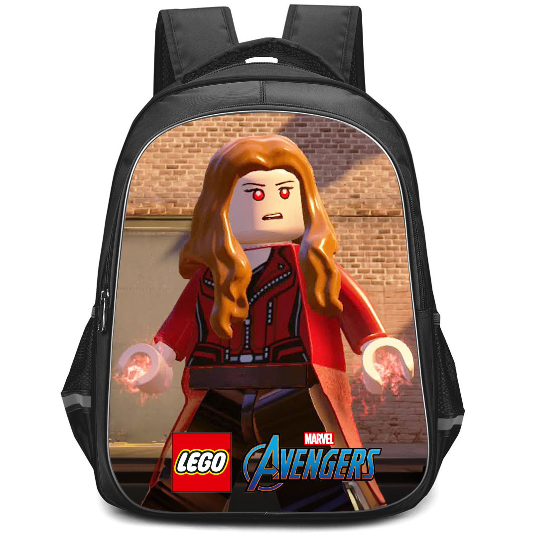 LEGO Marvel Avengers Scarlet Witch Wanda Backpack StudentPack - Scarlet Witch Wanda Standing Poster
