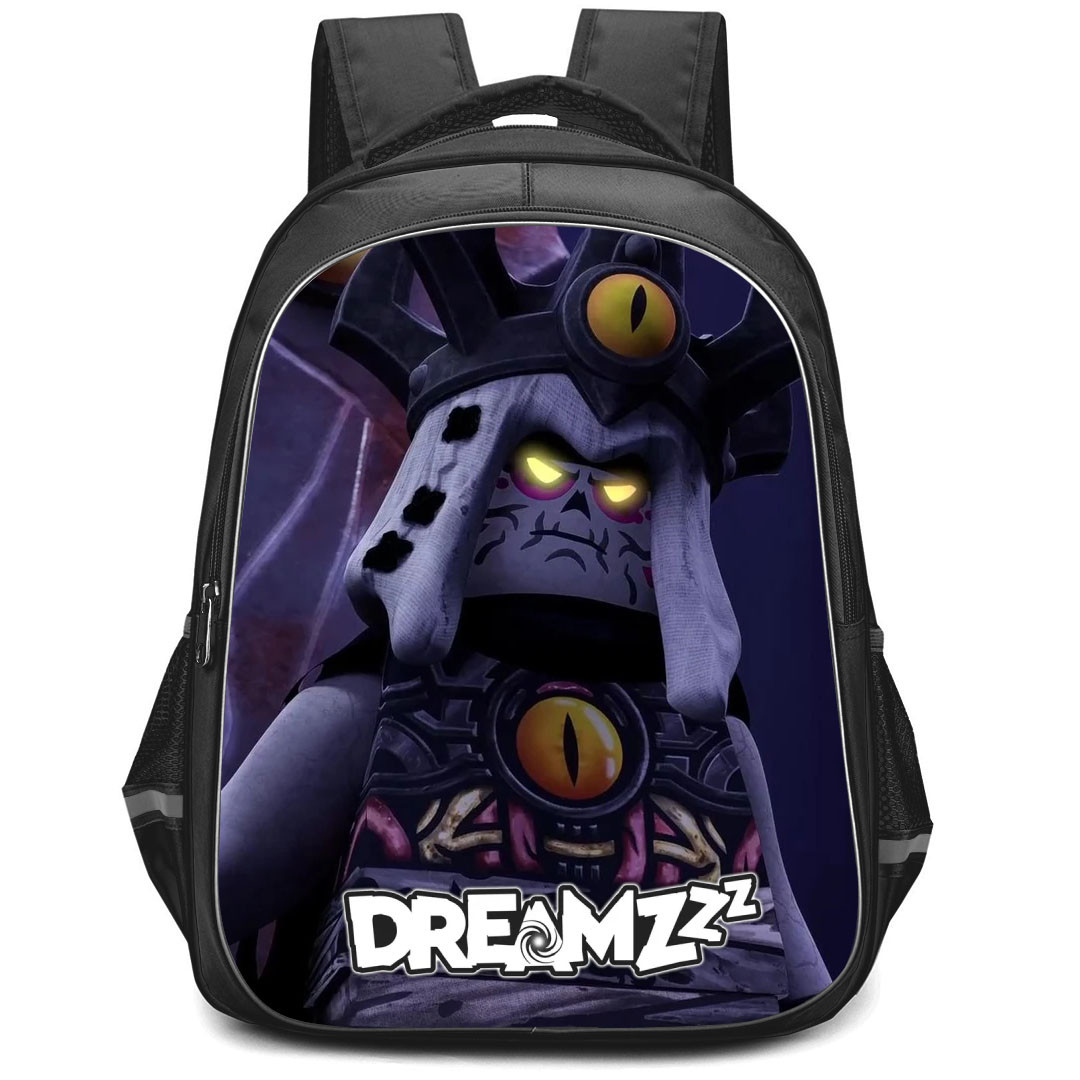 LEGO DreamZzz Nightmare King Backpack StudentPack - Nightmare King Sitting Character Series Poster Purple