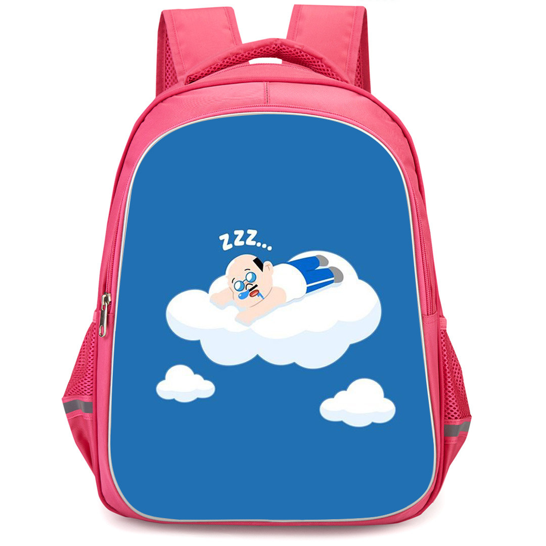 Lines Friends Boss Backpack StudentPack - Boss Sleeping On Cloud