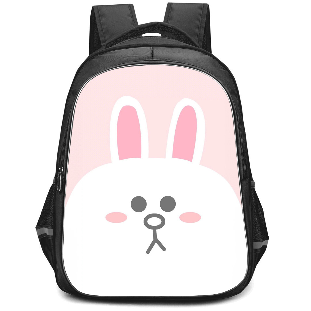 Lines Friends Cony Backpack StudentPack - Cony Avatar Pink Poster