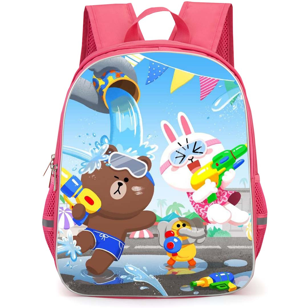 Lines Friends Backpack StudentPack - Lines Friends Happy Thai New Year Poster