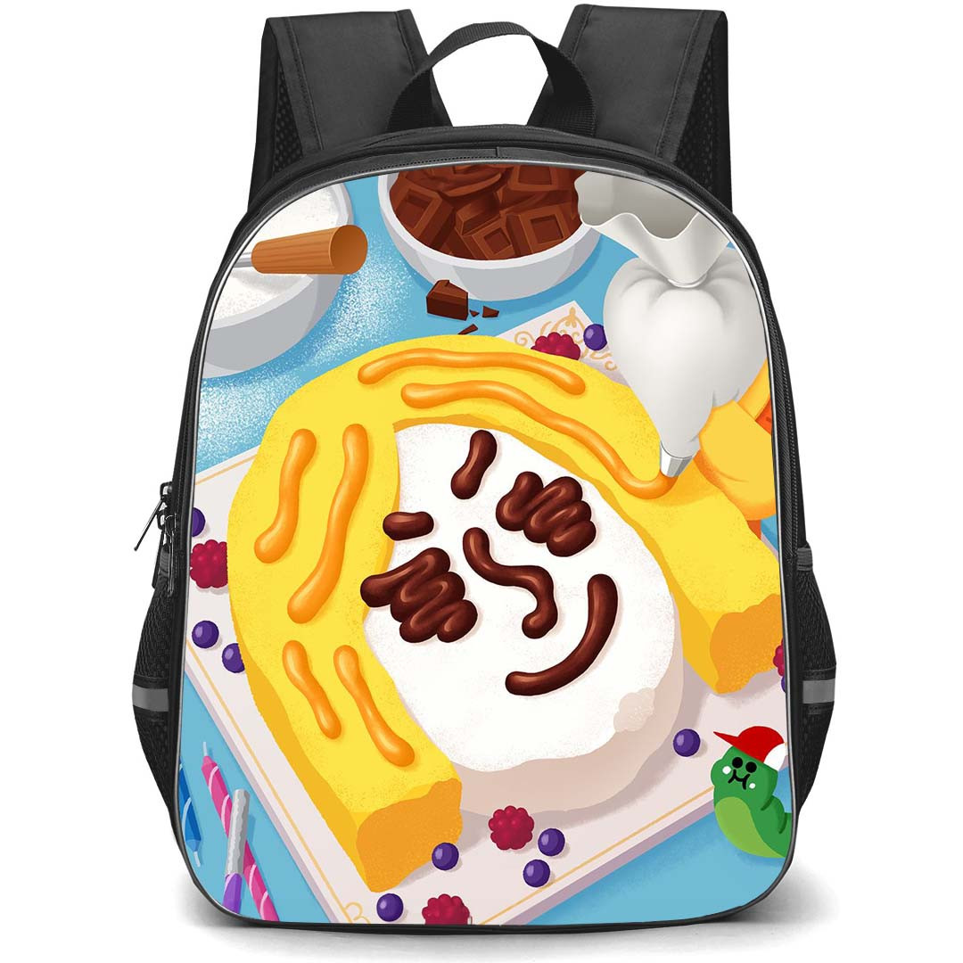 Lines Friends James Backpack StudentPack - James On Cake Poster
