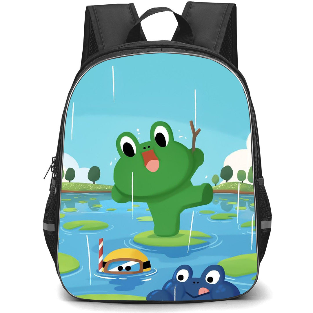 Lines Friends Leonard Backpack StudentPack - Leonard Dancing In the Rain Poster