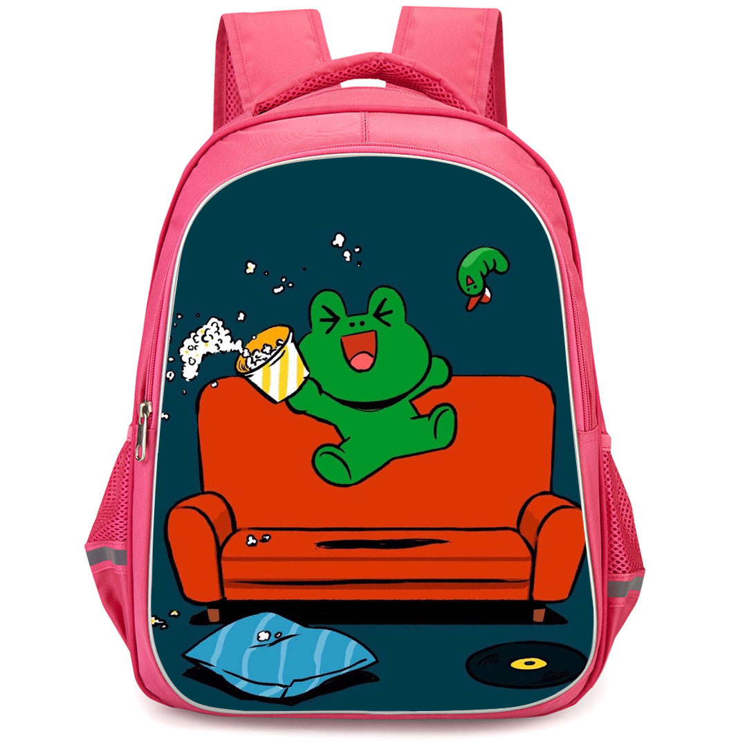 Lines Friends Leonard Backpack StudentPack - Leonard Shouting On Sofa Poster