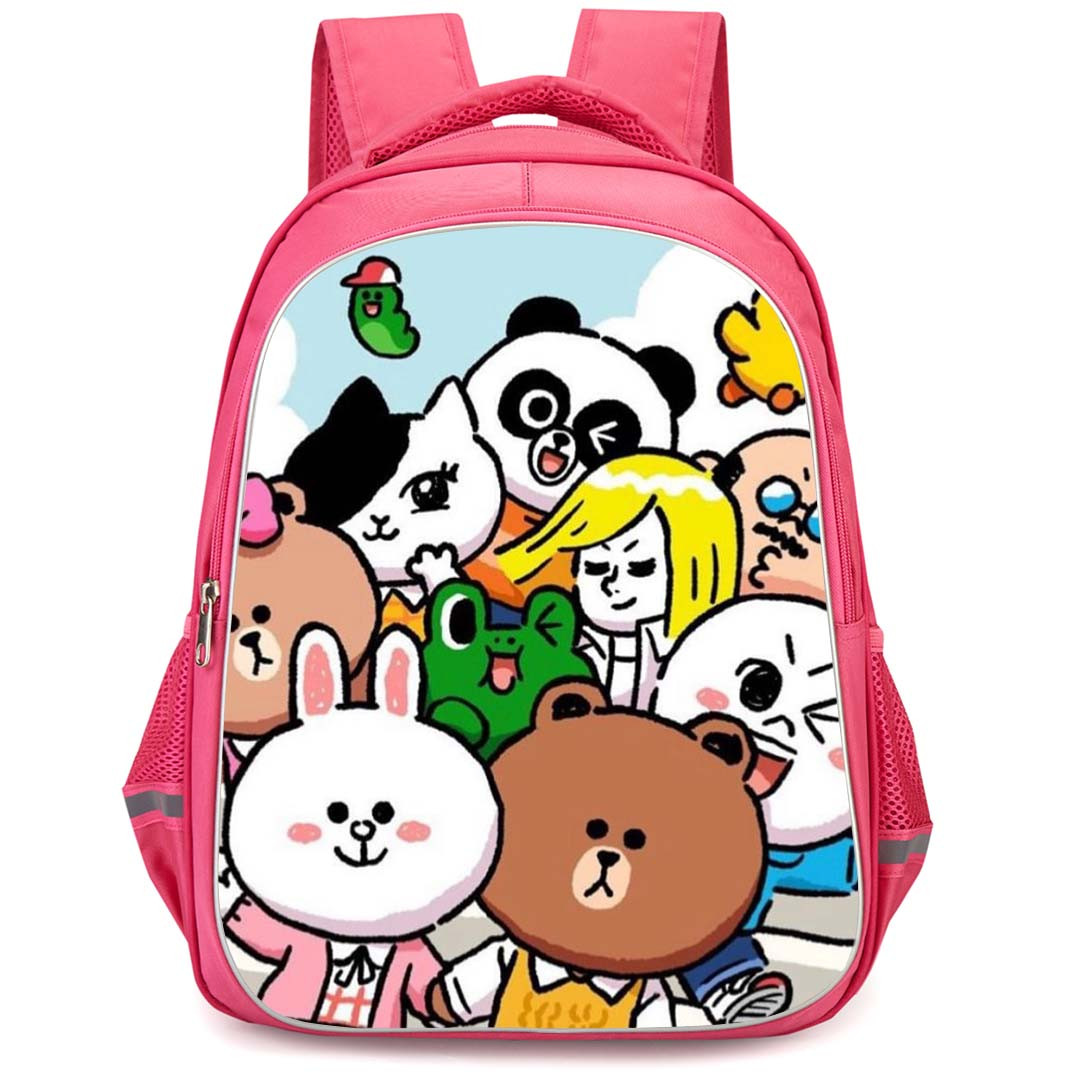 Lines Friends Backpack StudentPack - Lines Friends Portrait Poster