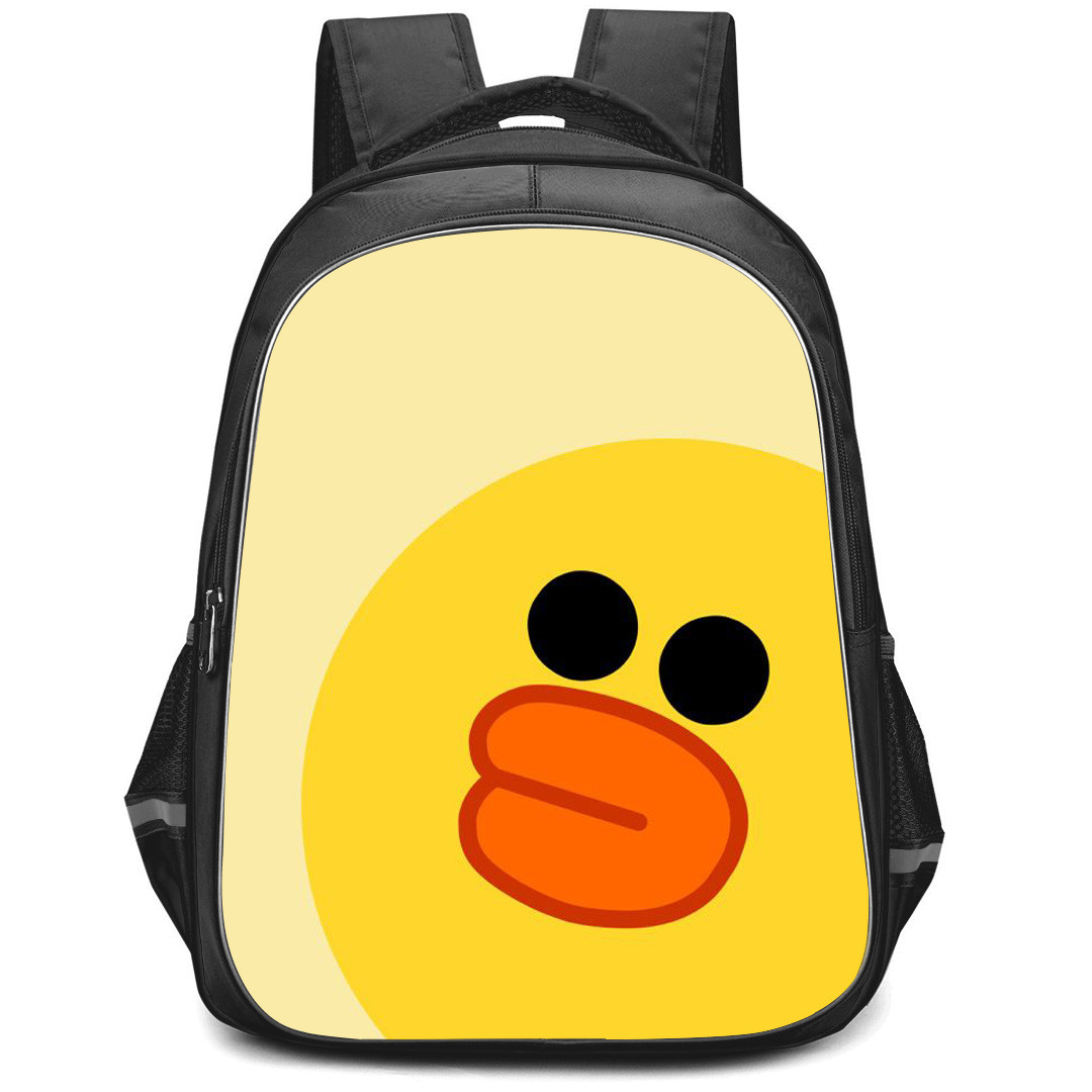 Lines Friends Sally Backpack StudentPack - Sally Side Avatar On Beige Background