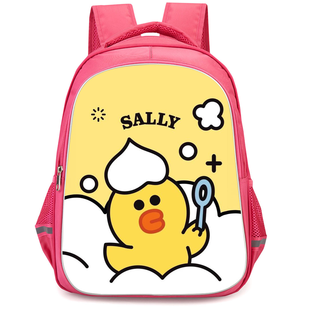 Lines Friends Sally Backpack StudentPack - Sally On Snow Poster