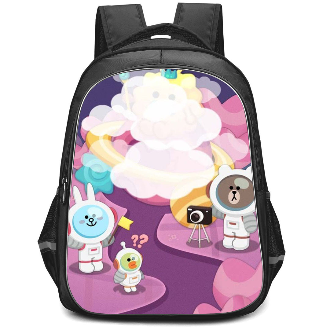 Lines Friends Backpack StudentPack - Lines Friends Space Odyssey Poster