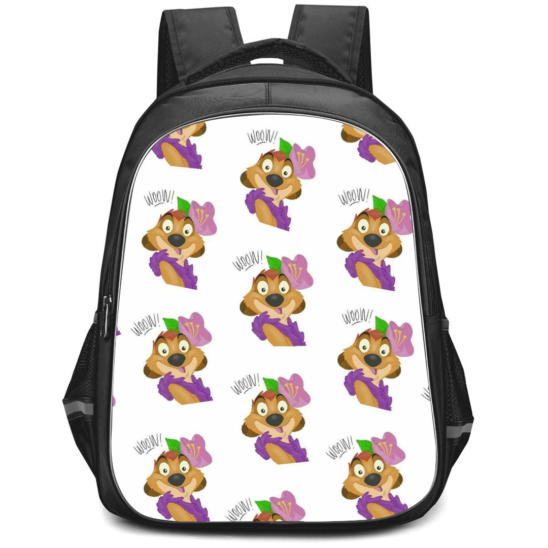 The Lion King Backpack StudentPack - The Lion King Hula Hula Pattern Art