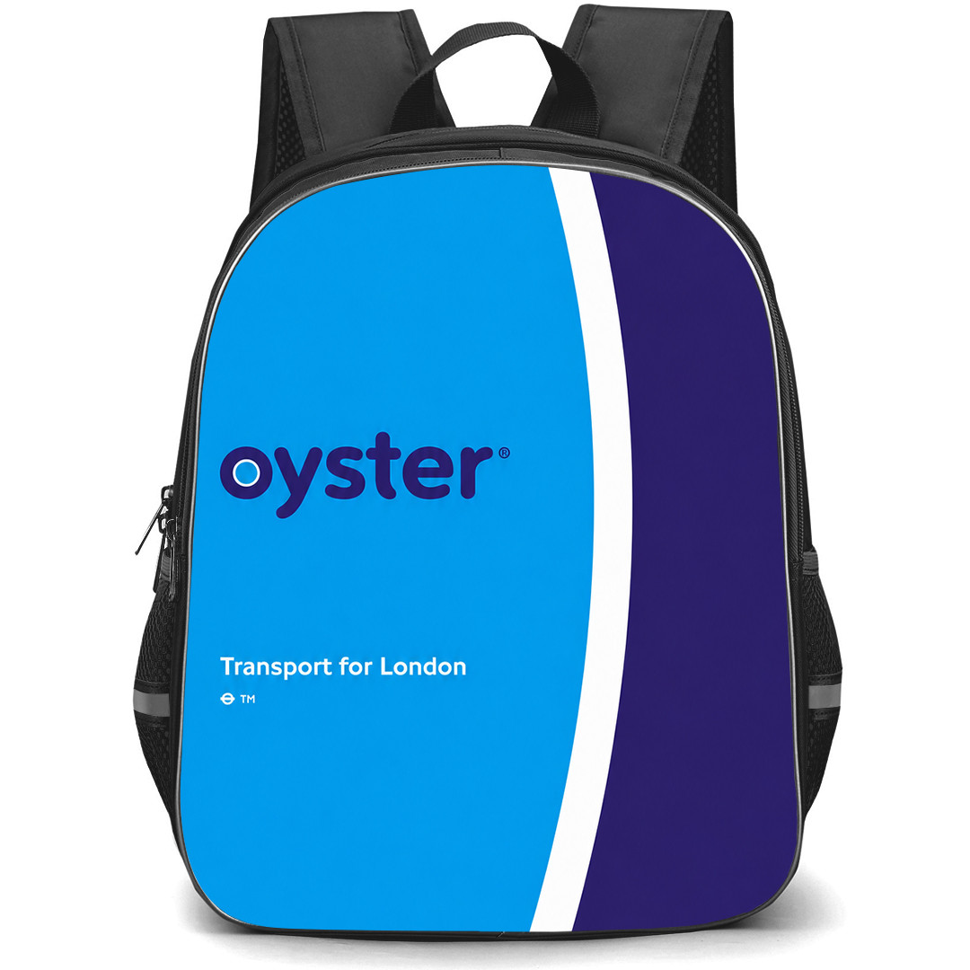 London Underground Backpack School Bag StudentPack - London Underground Oyester Card Poster