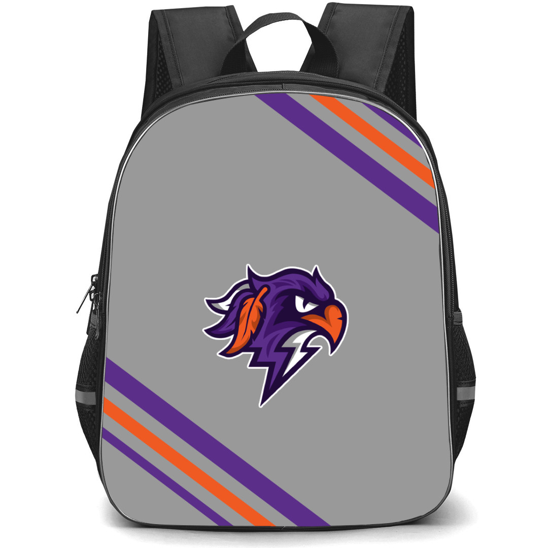 Halifax Thunderbirds Backpack School Bag StudentPack - Large Logo With Stripe