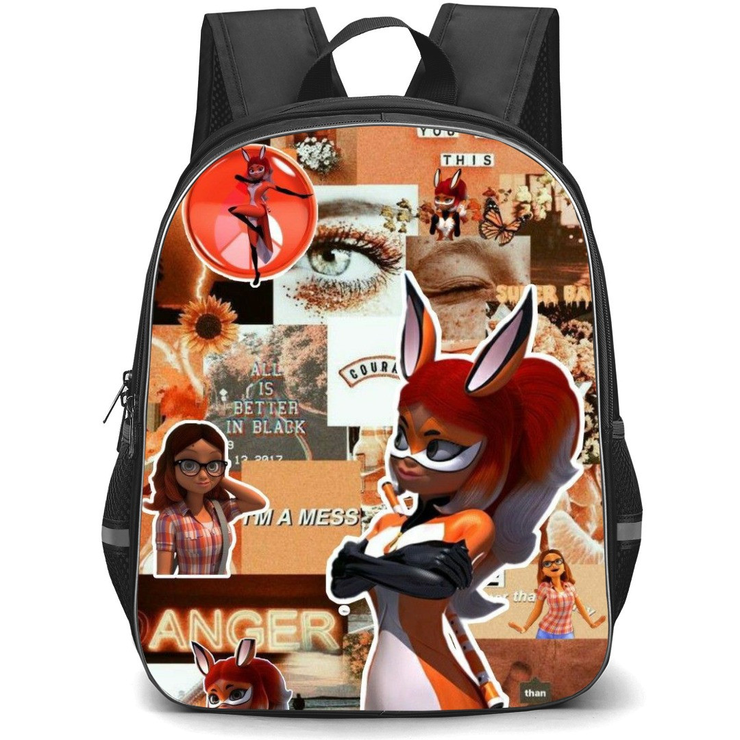 LadyBug Alya Cesaire School Backpack StudentPack - Alya Cesaire All Is Better In Black