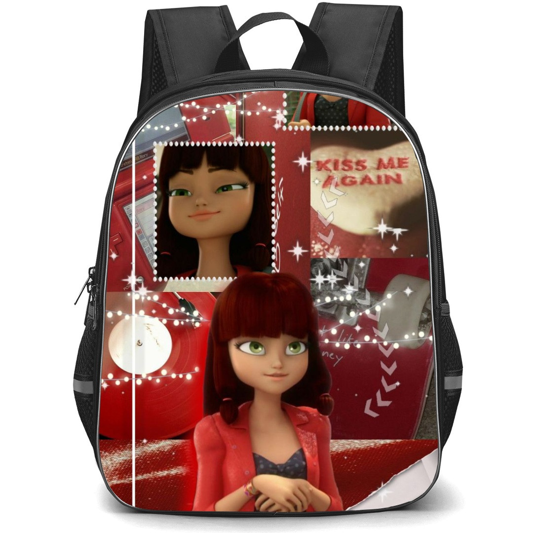 LadyBug Lila Rossi School Backpack StudentPack - Lila Rossi Kiss Me Again