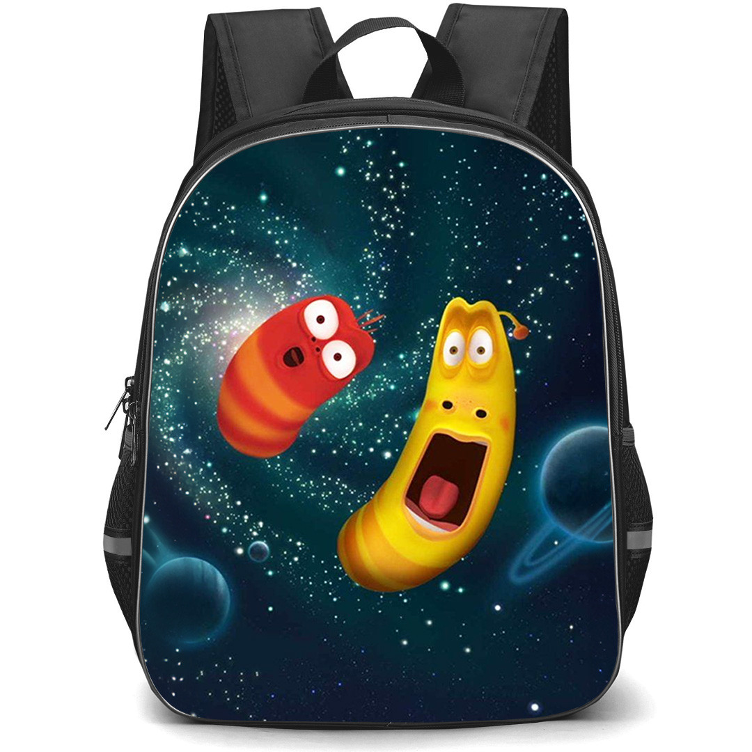 Larva Red Yellow Backpack StudentPack - Red Yellow Lost In Space