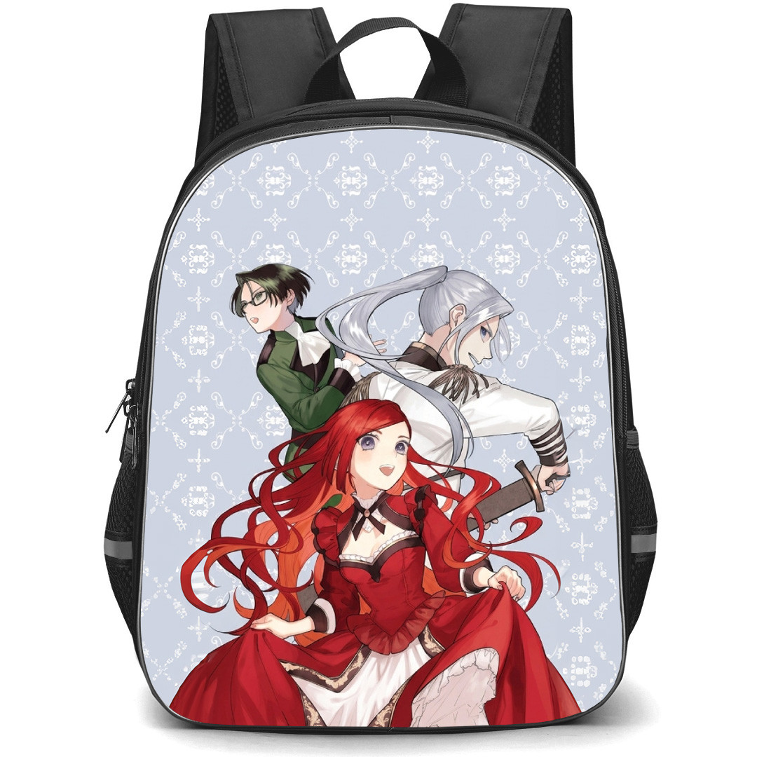 The Most Heretical Last Boss Queen Backpack School Bag StudentPack - The Most Heretical Last Boss Queen Characters Trio Smiling Portrait