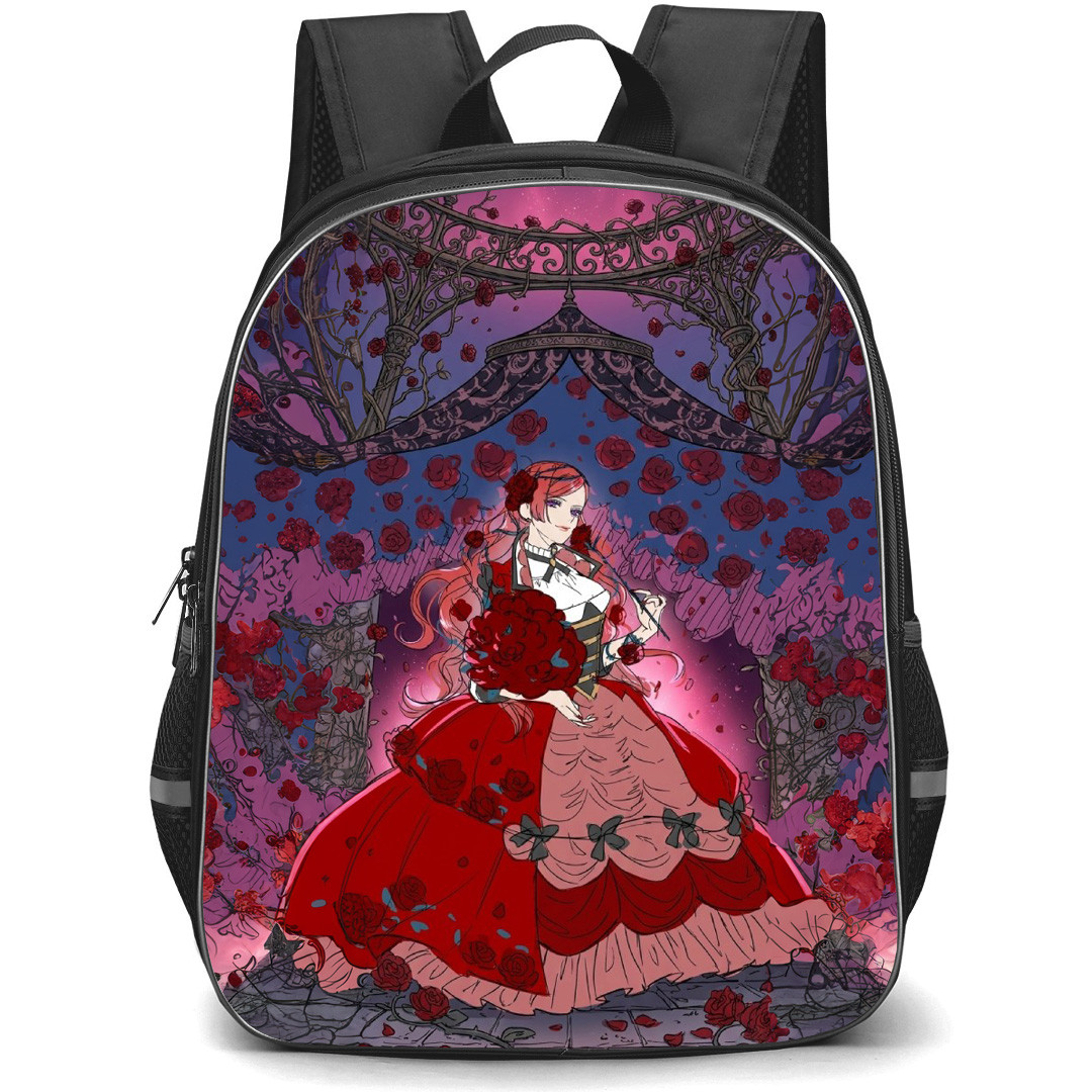 The Most Heretical Last Boss Queen Pride Royal Ivy Backpack School Bag StudentPack - Pride Royal Ivy Fierce Rose Portrait Poster