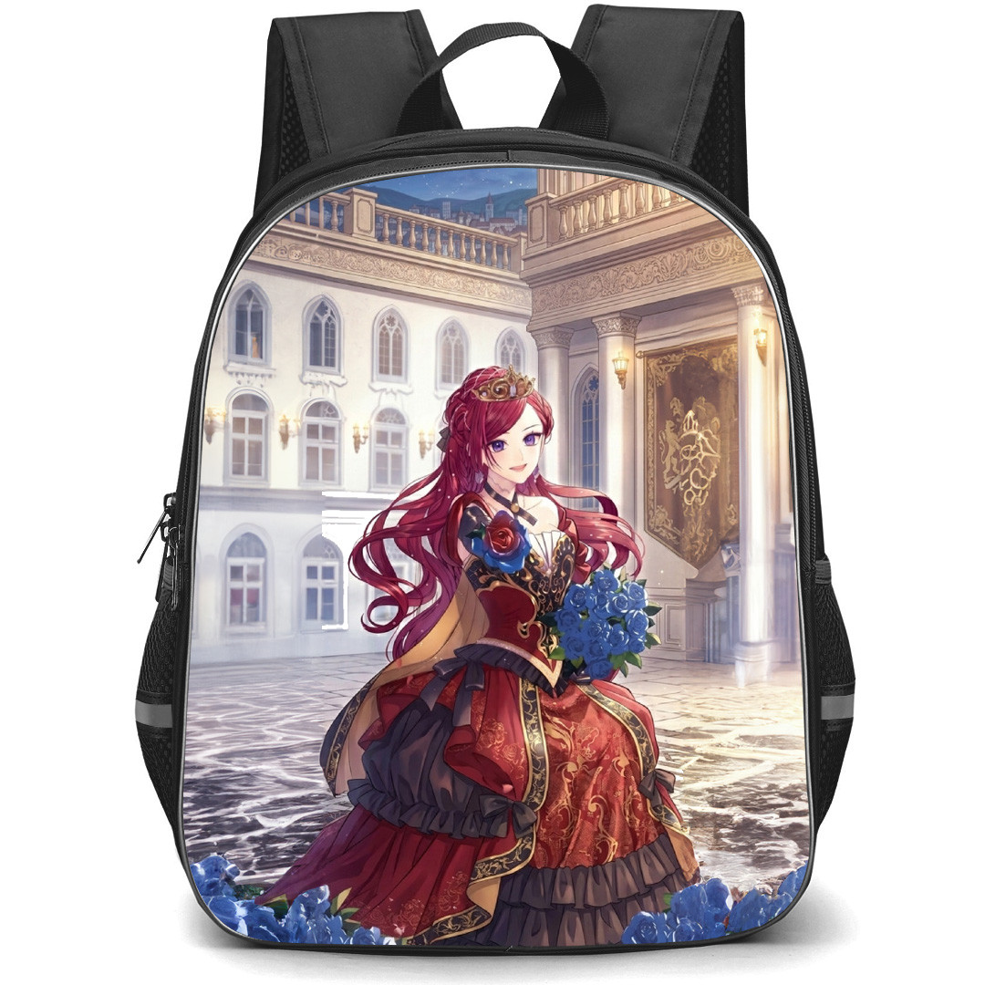 The Most Heretical Last Boss Queen Pride Royal Ivy Backpack School Bag StudentPack - Pride Royal Ivy Holding Bouquet Portrait