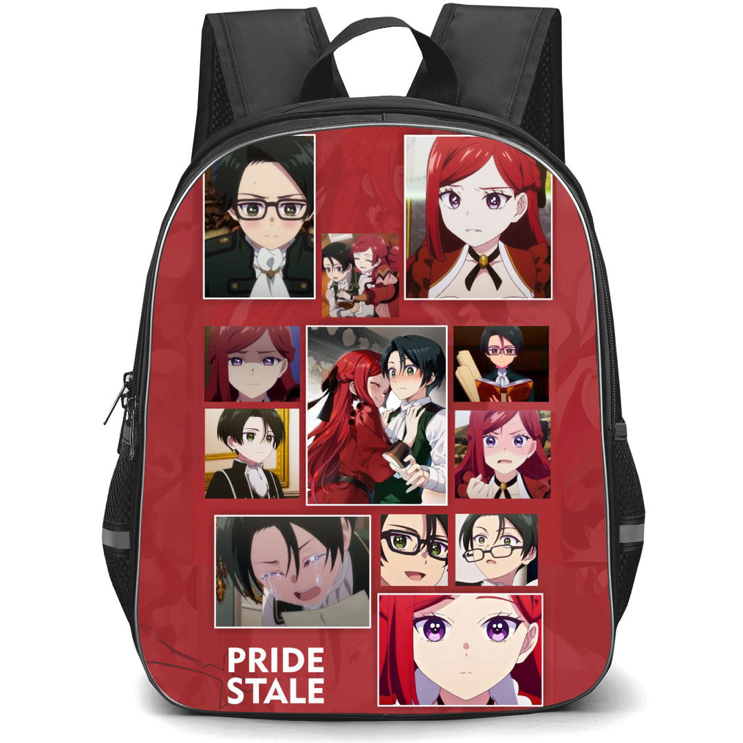 The Most Heretical Last Boss Queen Backpack School Bag StudentPack - Pride Royal Ivy And Stale Royal Ivy Collage Poster