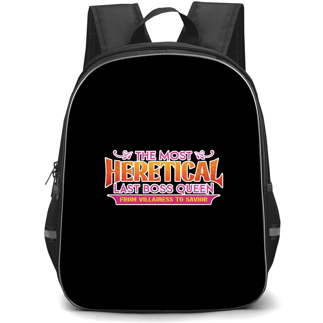 The Most Heretical Last Boss Queen Backpack School Bag StudentPack - The Most Heretical Last Boss Queen Series Logo Sticker