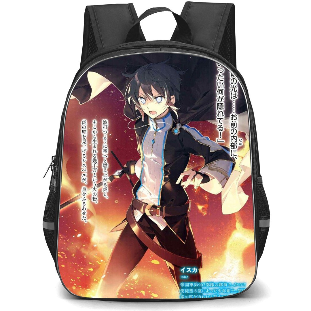 Our Last Crusade Or The Rise Of A New World Iska Backpack StudentPack - Iska In Action Posture Anime Art Poster