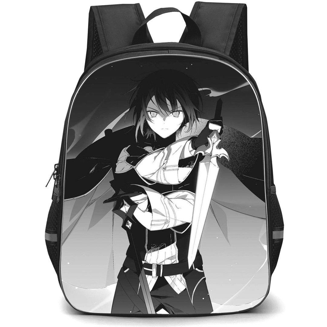 Our Last Crusade Or The Rise Of A New World Iska Backpack StudentPack - Iska Grayscale Anime Art Poster
