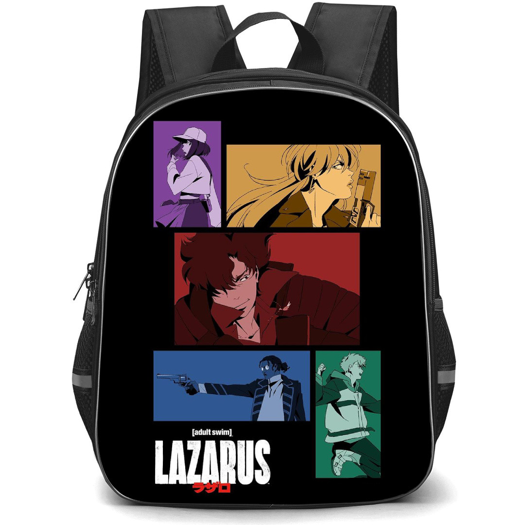 Lazarus Backpack StudentPack - Characters Comic Collage Series Poster