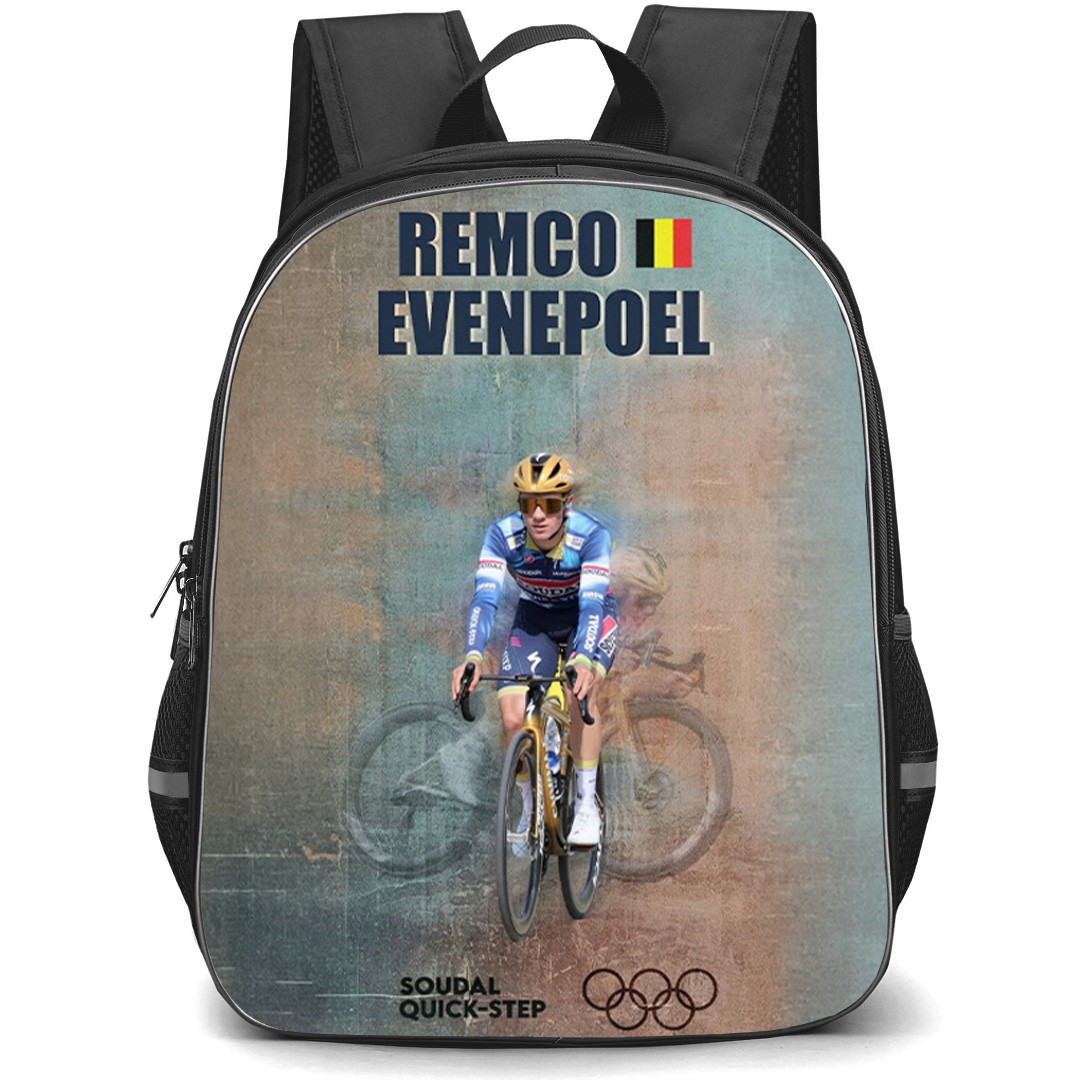 Le Tour De France Remco Evenepoel Backpack School Bag StudentPack - Remco Evenepoel Soudal Quick-Step Achiever Poster