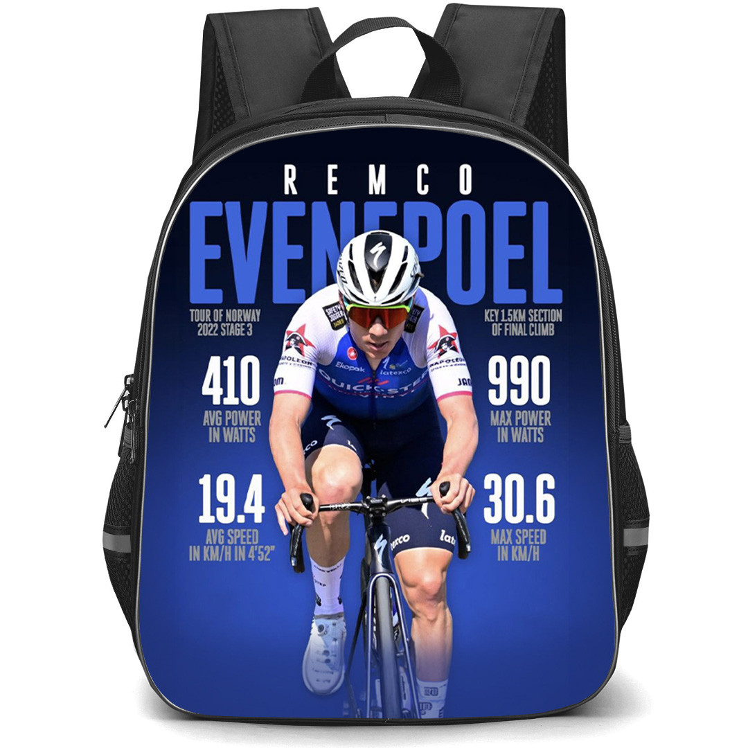 Le Tour De France Remco Evenepoel Backpack School Bag StudentPack - Remco Evenepoel Stage 3 Norway Tour 2022 Poster