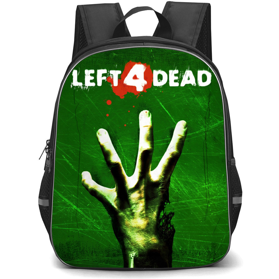 Left 4 Dead Backpack School Bag StudentPack - Left 4 Dead Game Cover Art