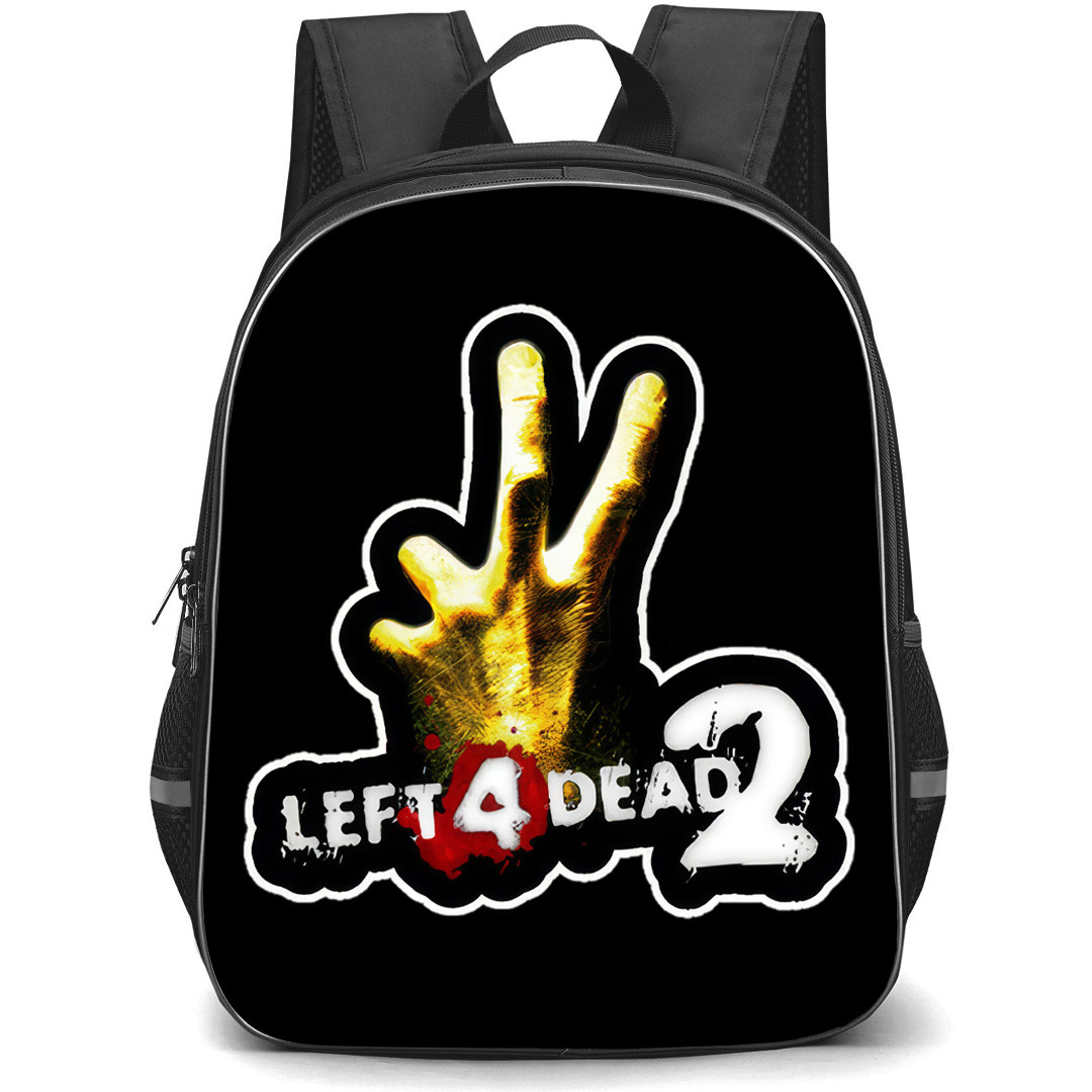 Left 4 Dead Backpack School Bag StudentPack - Left 4 Dead Game Logo Sticker