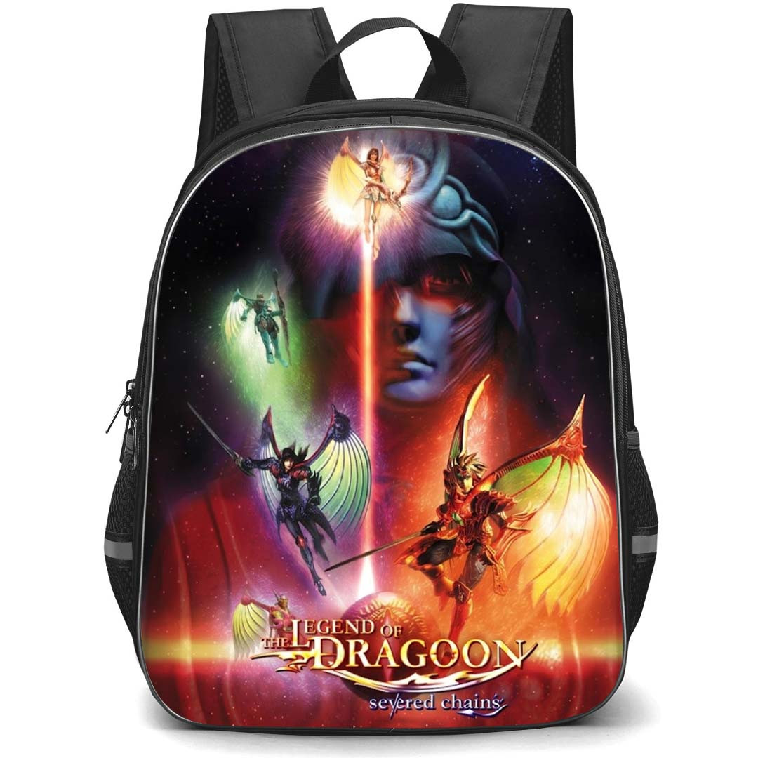 The Legend of Dragoon Backpack School Bag StudentPack - The Legend of Dragoon Severed Chains Poster