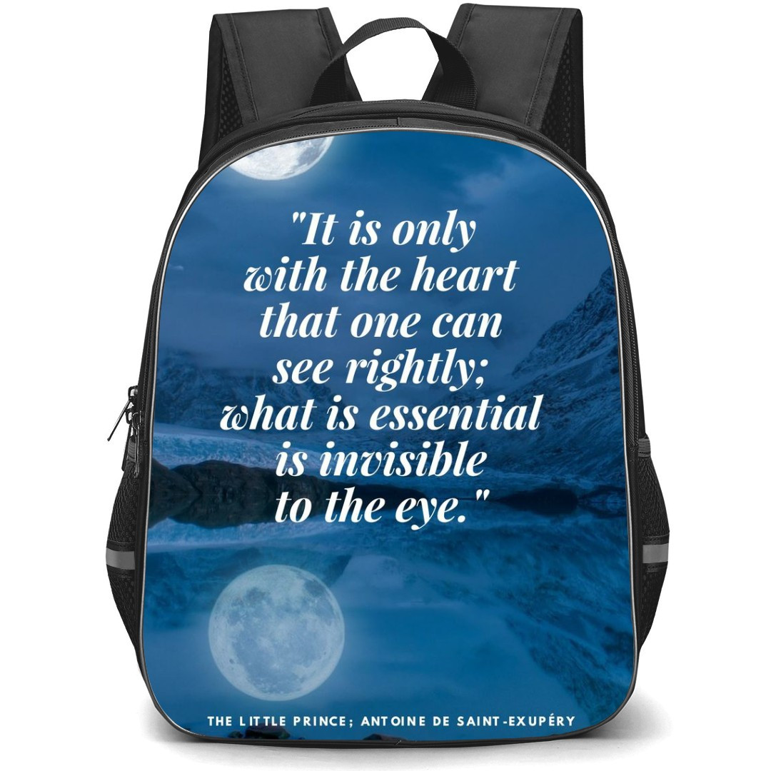 Little Prince School Backpack StudentPack - Essential Is Invisible