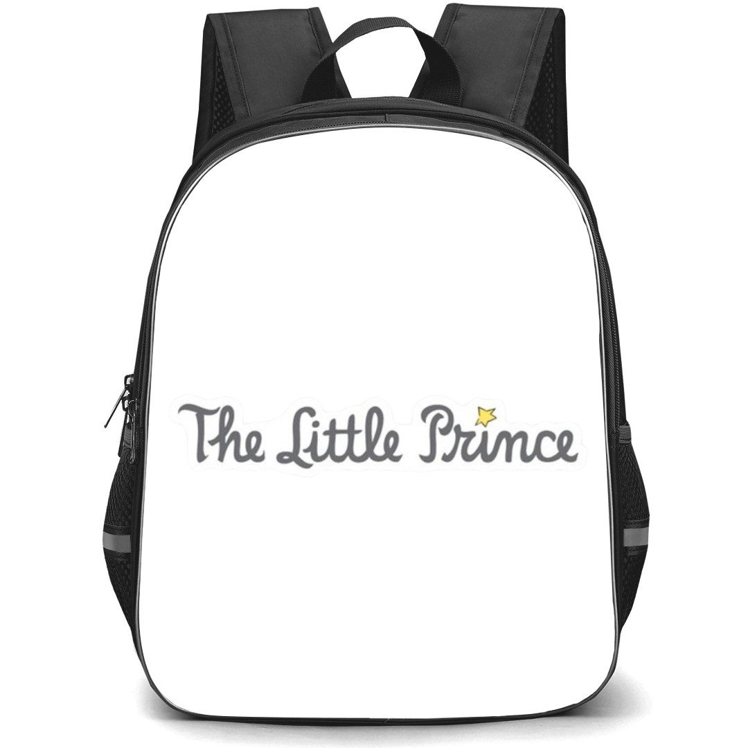 Little Prince School Backpack StudentPack - The Little Prince Logo Black White