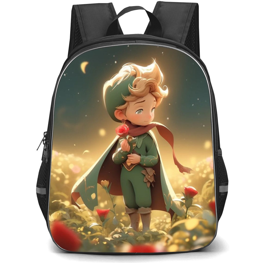 Little Prince School Backpack StudentPack - The Little Prince Anime Style Art