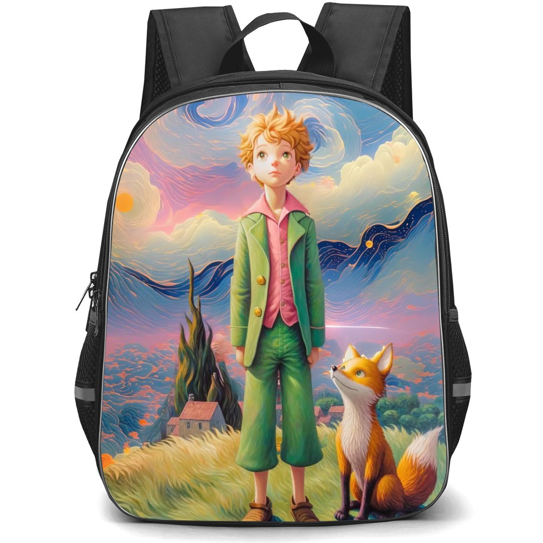 Little Prince School Backpack StudentPack - The Little Prince And Fox Looking Up