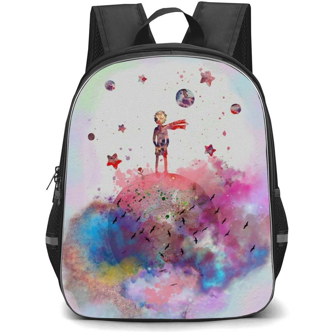 Little Prince School Backpack StudentPack - The Little Prince Watercolor Art