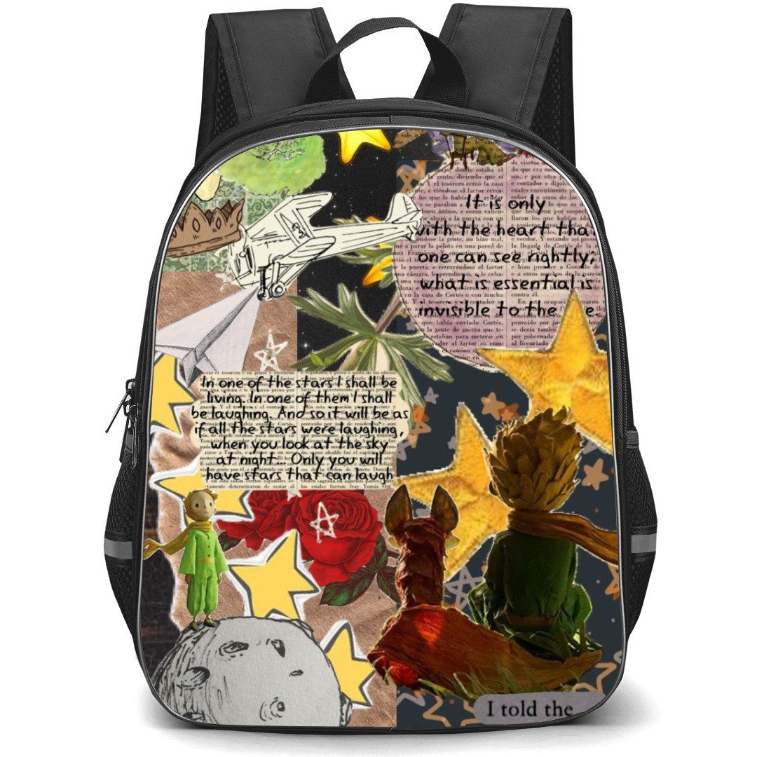 Little Prince School Backpack StudentPack - Quotes Collage