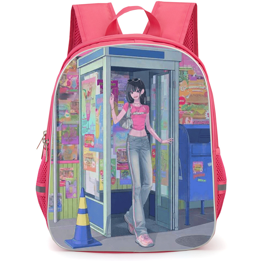 Link Click Qiao Ling Backpack School Bag StudentPack - Qiao Ling 3rd Anniversary Poster