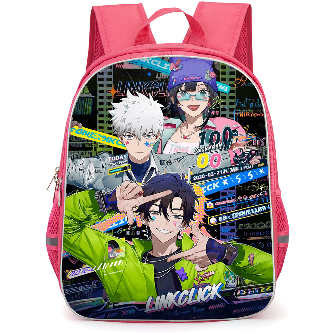 Link Click Backpack School Bag StudentPack - Link Click Versions of Surprising Click